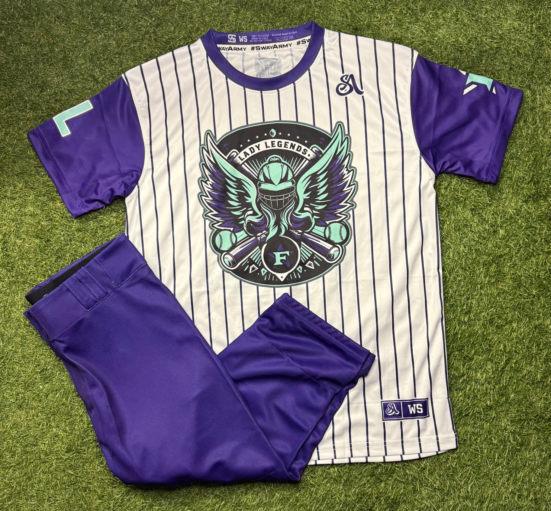 Custom Fastpitch uniform by Sway Athletics
